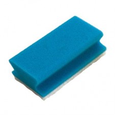 TASKI Scourer Non Abrasive 1x10db - 14 x 8 cm - Kék - Taski szivacs piros, 13,5 x 7,5 x 4,5 cm, fehér dörzsi