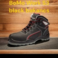 BoMo Work S3 black bakancs