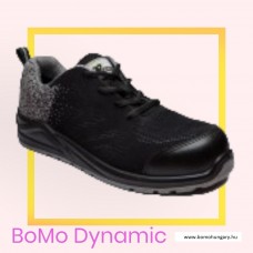 BoMo Dynamic Black S1P  félcipő