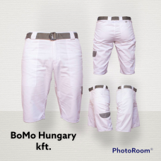 BoMo rövidnadrág fehér színben